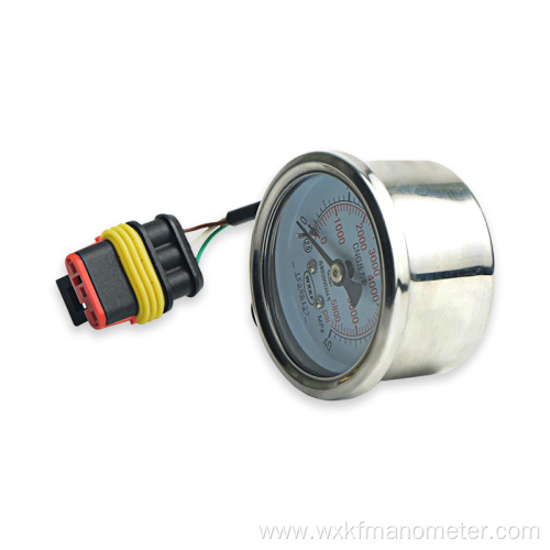 Waterproof IP65 CNG pressure gauge